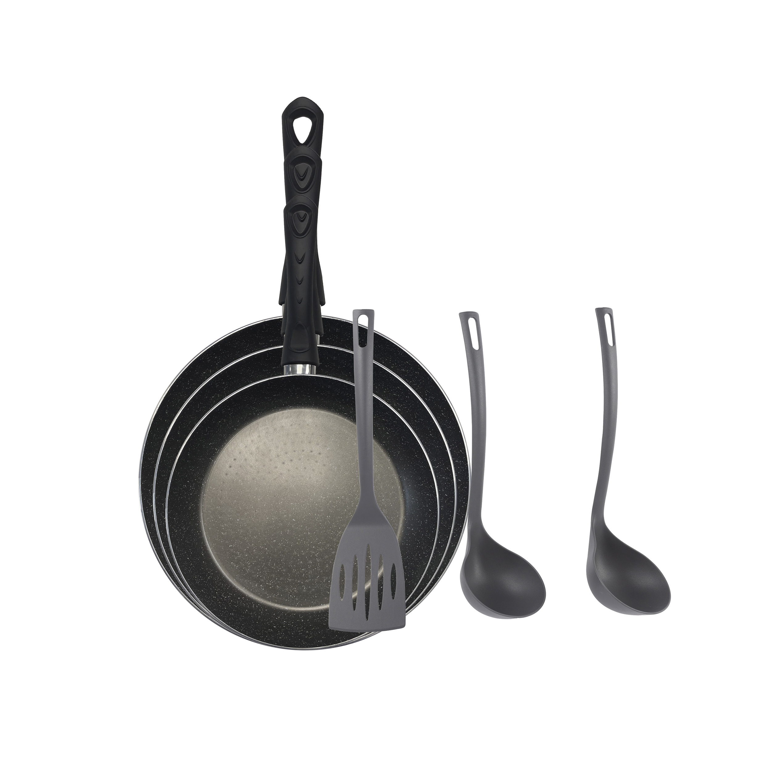 Set De 2 Poêles Berlinger Haus + Plaque Grill – Aluminium Antiadhésif, Induction, Or Rose (22-26cm)