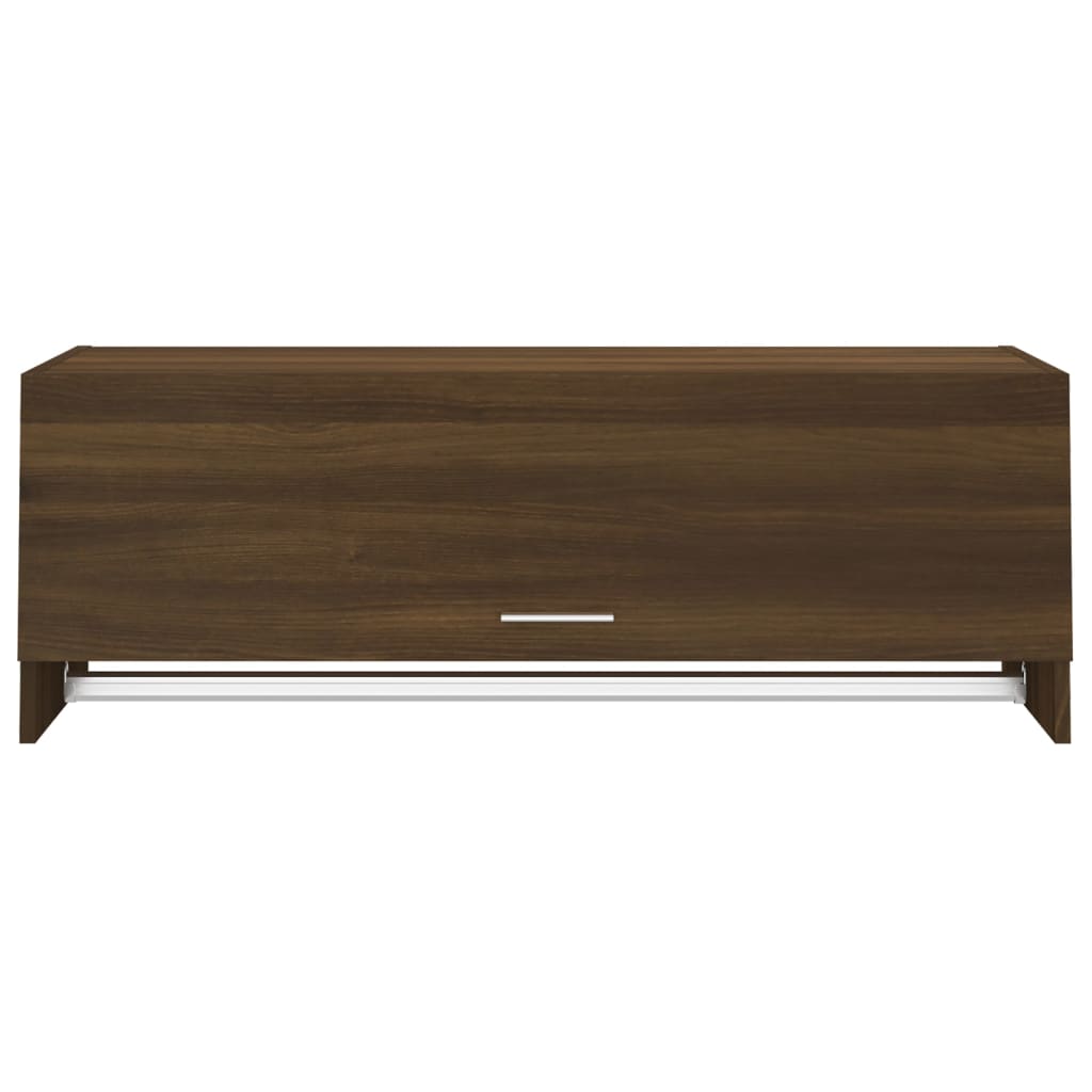 Garde-robe Chêne Marron 100x32,5x35 Cm Bois D'ingénierie