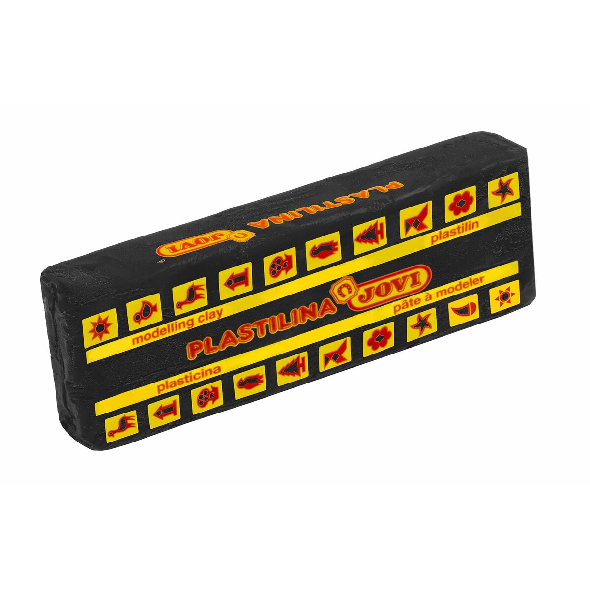 Barres De Pâte À Modeler Jovi School 150 G Noir 15 Unités