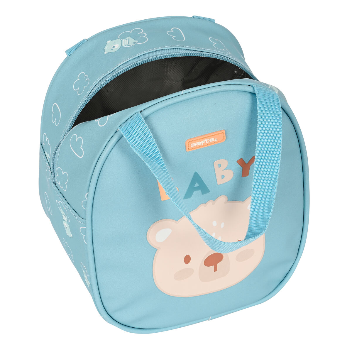 Sac Glacière Goûter Safta Baby Bear 19 X 22 X 14 Cm Bleu