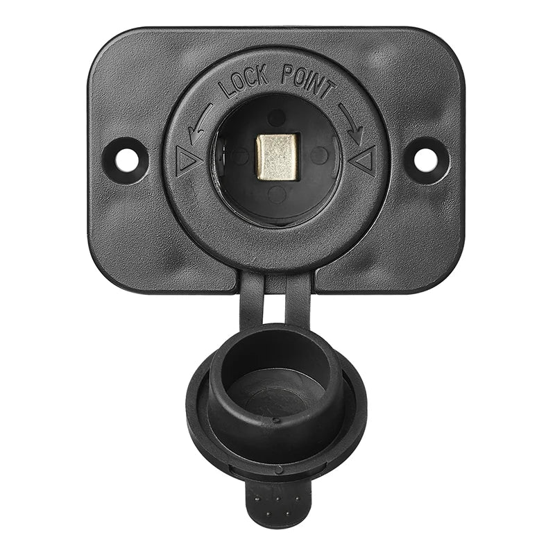 Prise À Encastrer D'allume-cigares 12v/24v Avec Bouchon Dans Blister