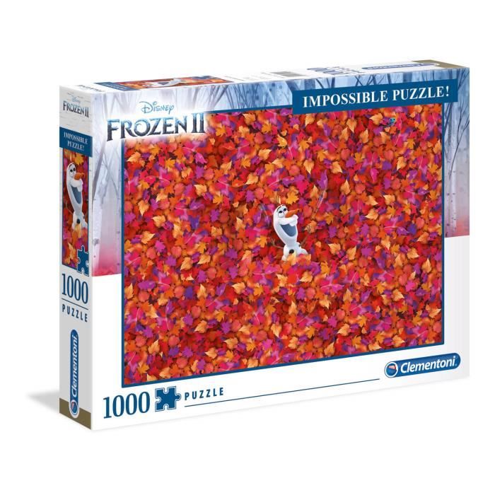 Puzzle Impossible 1000 Pièces - Reine Des Neiges 2 - 69 X 50 Cm