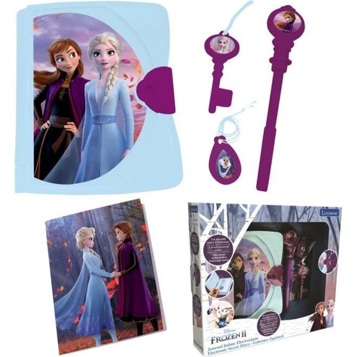 La Reine Des Neiges Journal Intime Electronique Effets Lumineux Et Sonores