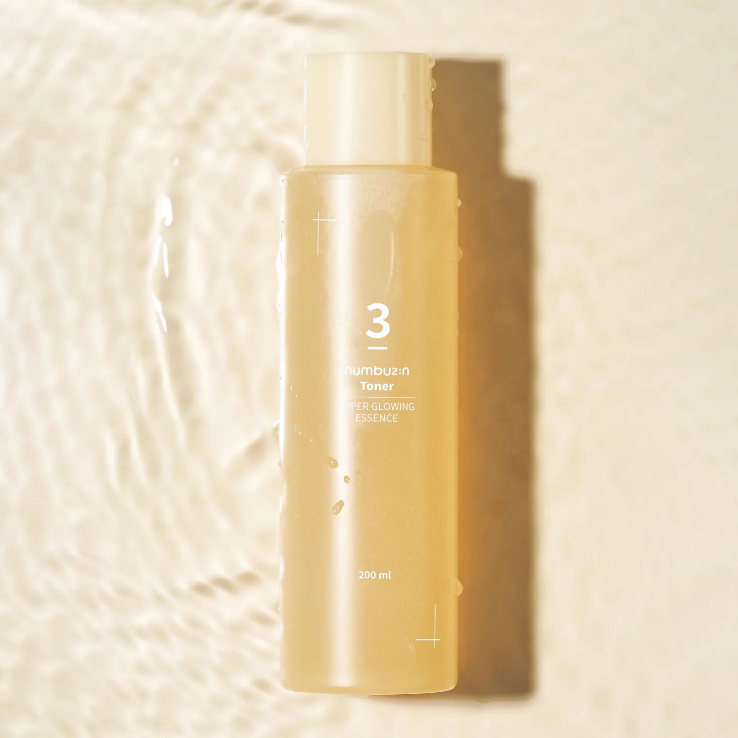 Numbuzin No.3 Super Glowing Essence Toner – 50 druhov fermentovaných zložiek