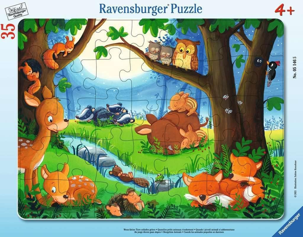 Ravensburger RVN51465 ‎ألغاز تركيب جيغسو‎, ‎انجليزي‎, ‎4‎ سنوات فما فوق‎