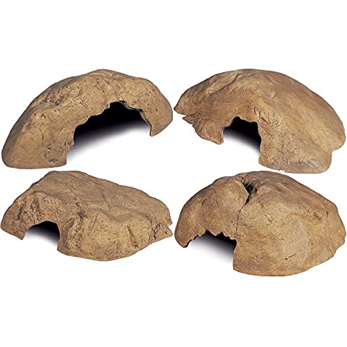 Exoterra Caverne Reptile Modèle Xl Pour Reptiles Et Amphibiens 26 X 28 X 11 Cm