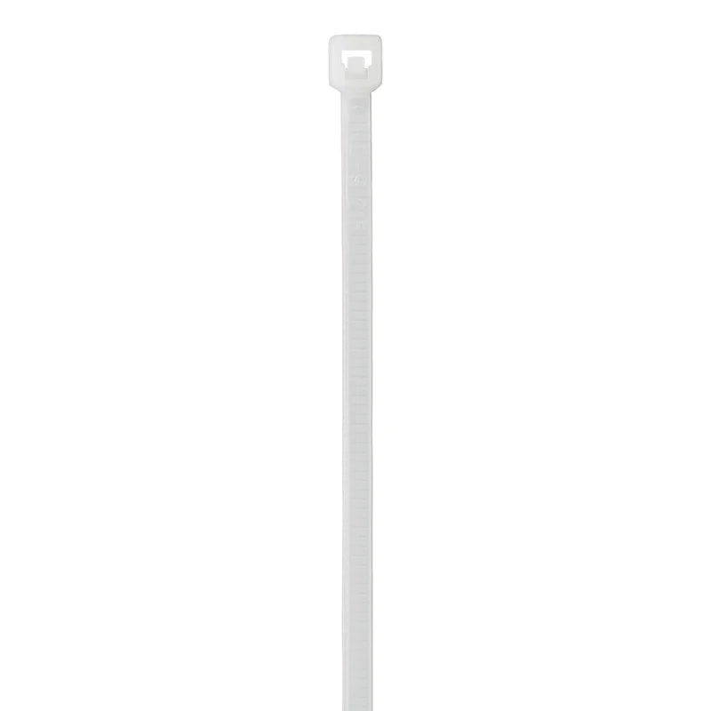Colliers De Serrage 200x2,5mm 100 Pièces Blanc