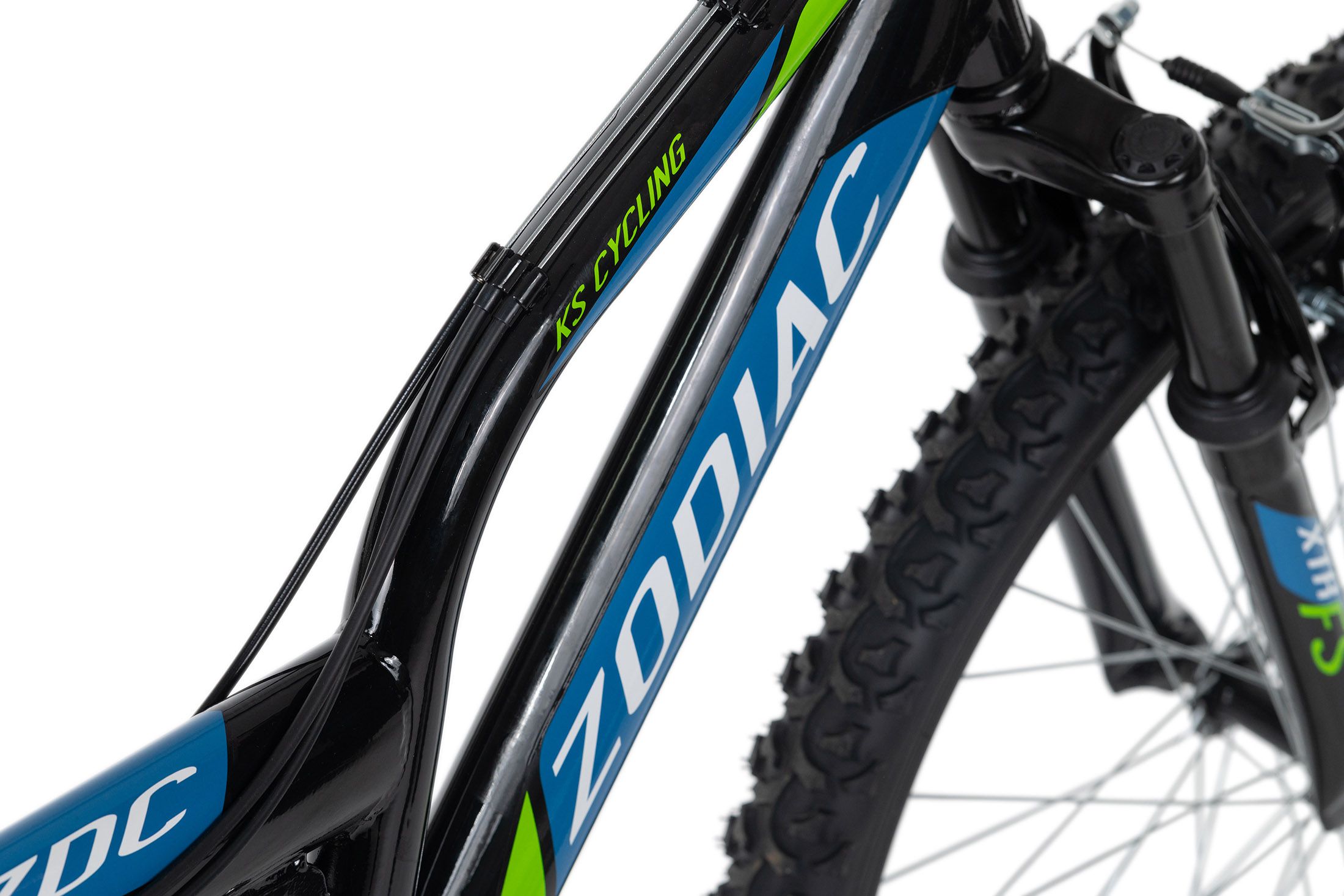 Vtt Tout Suspendu 26 Zodiac Noir-rouge Tc 48 Cm Ks Cycling à Prix