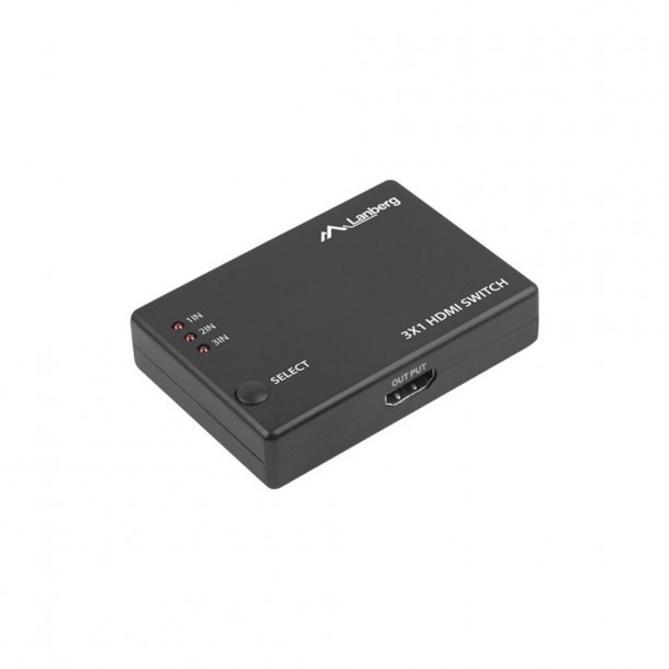 Switch Hdmi Lanberg Swv-hdmi-0003 Noir