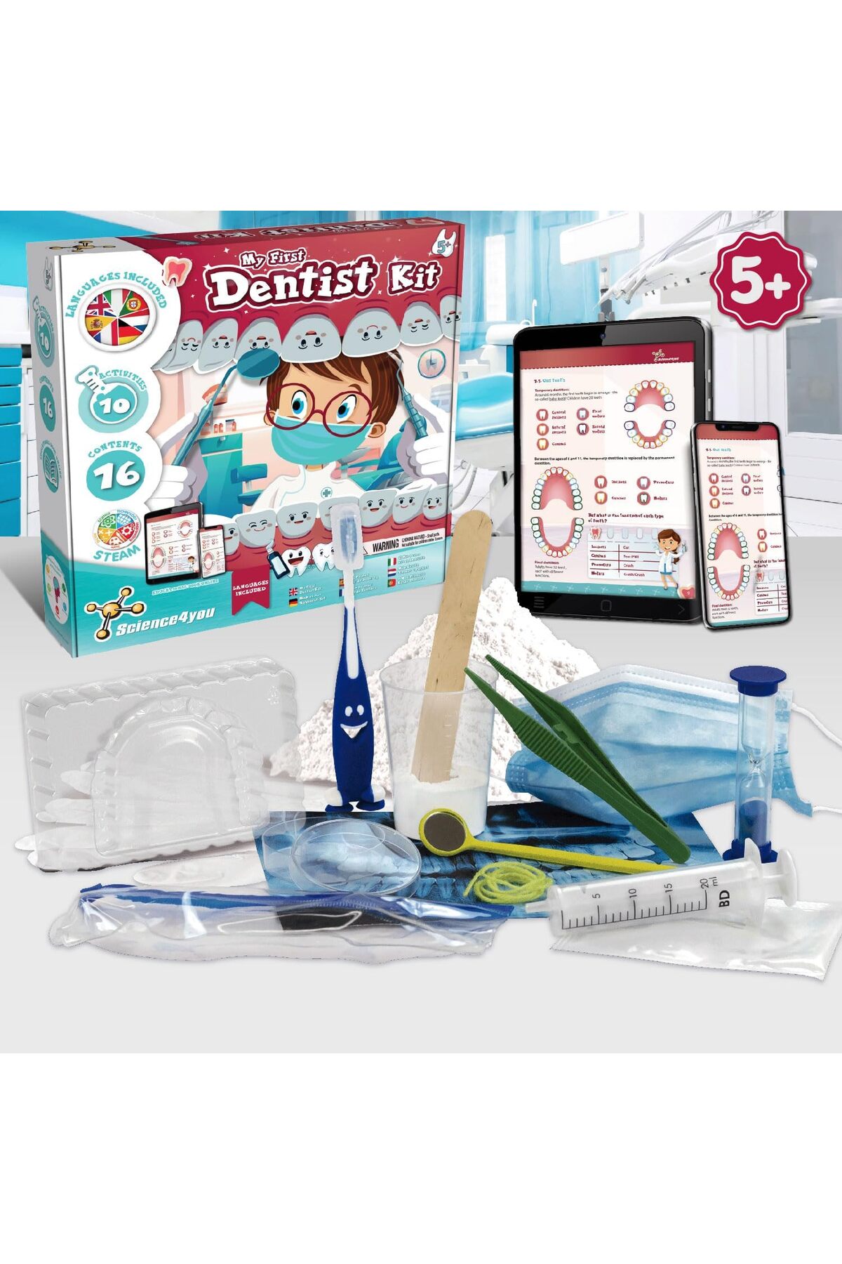 Create & Play Unisex Science4you Science Learning Activity Set