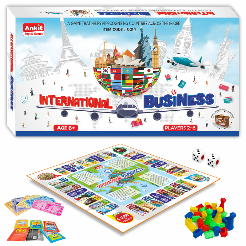 أنكيت للالعاب والدمى Board Game, 6 Years And Above, English