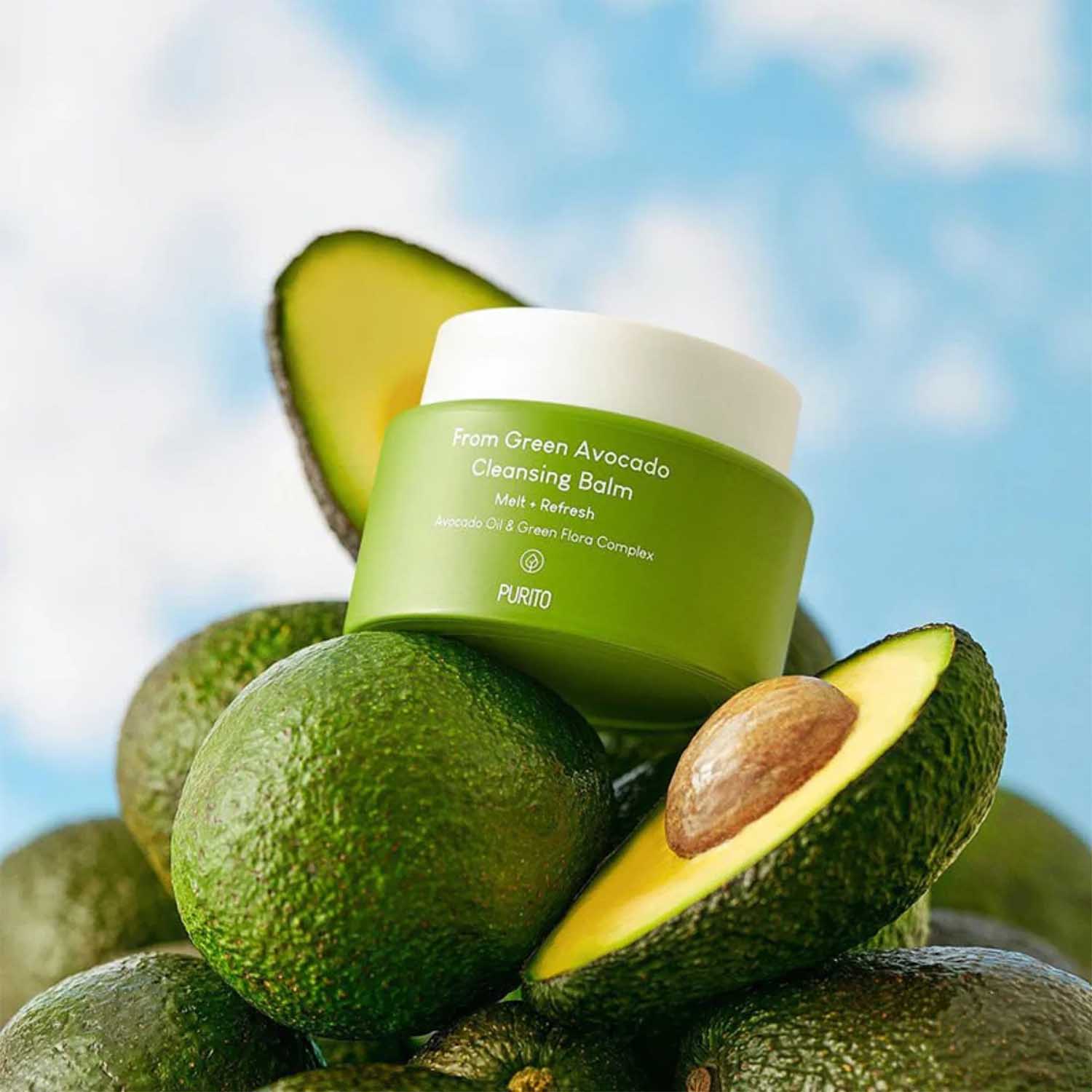 Balenie čistiaceho balzamu Purito Green Avocado