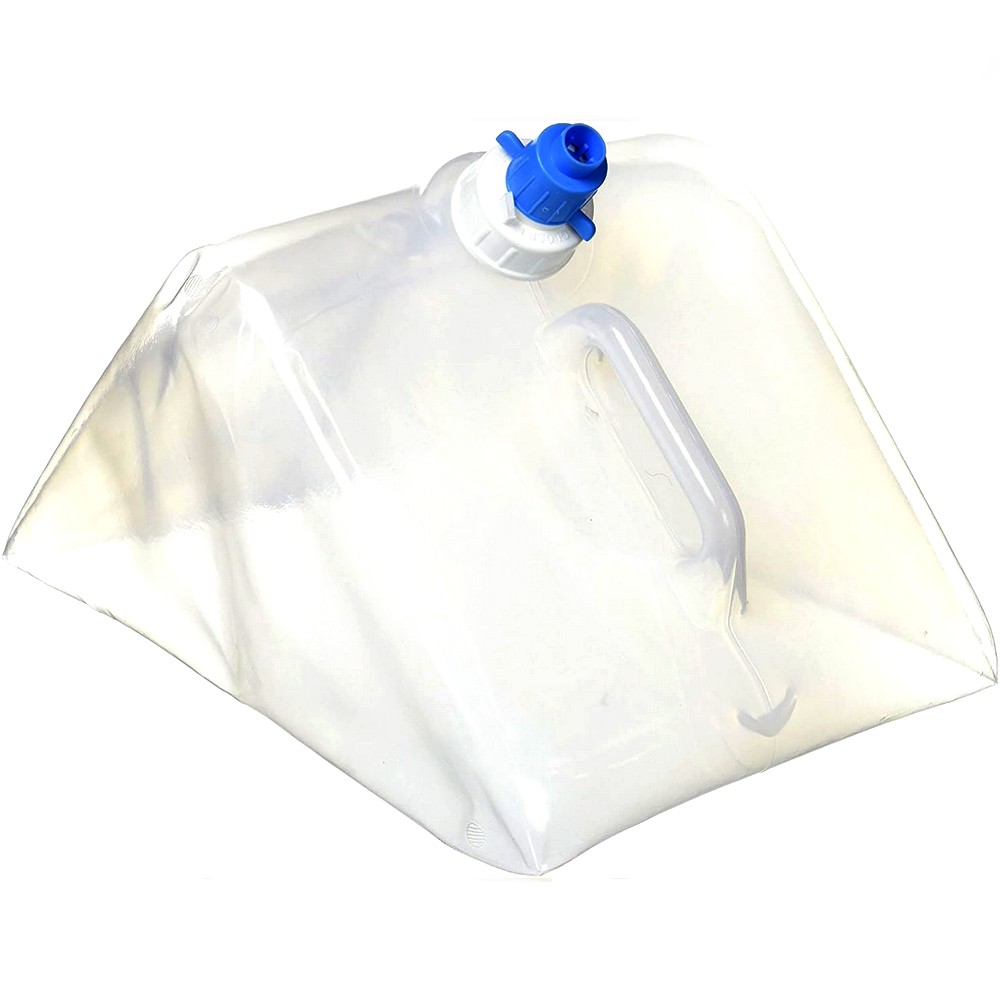 Bidon Pliable 15 Litre Eau Camping Robinet Pliant Reservoir