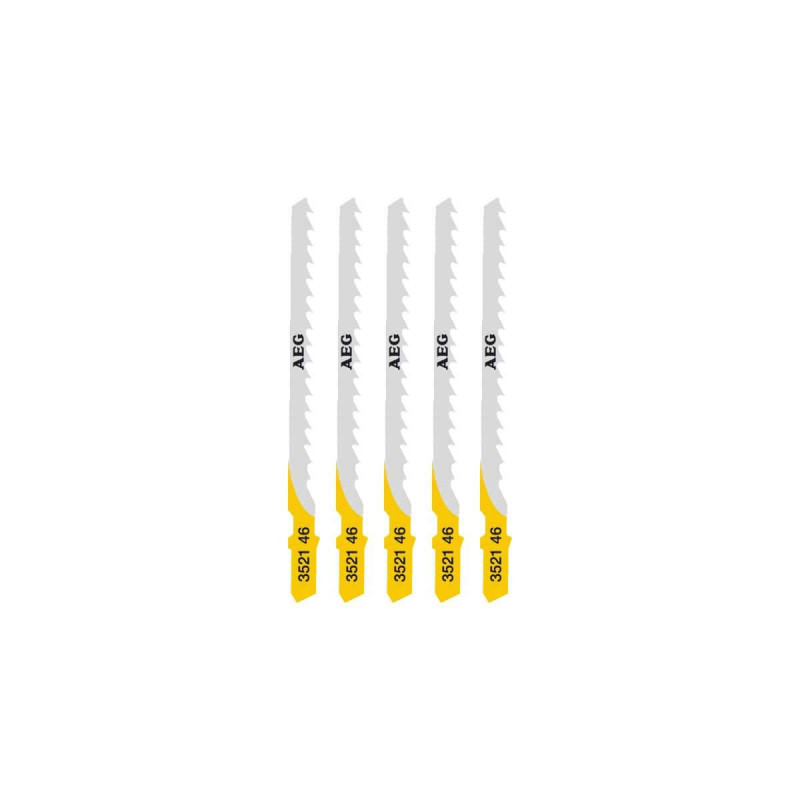 Pack Aeg Scie Sauteuse Pendulaire Électrique 705w St 800 Xe - 5 Lames 75mm - Aspirat