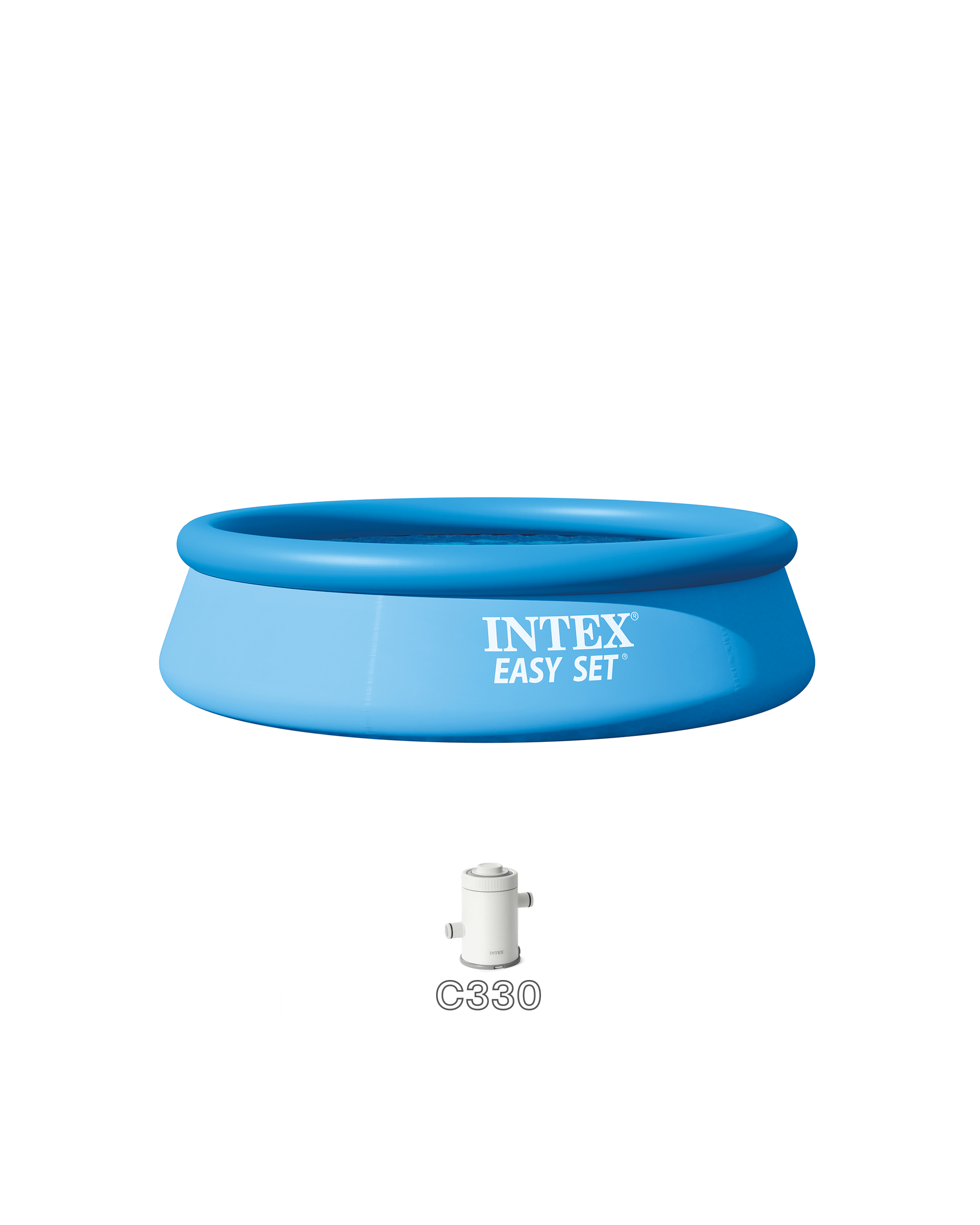 Intex Above-Ground Pool 39 Cmx30 Cmx39 Cm,1 Person,Multicolor