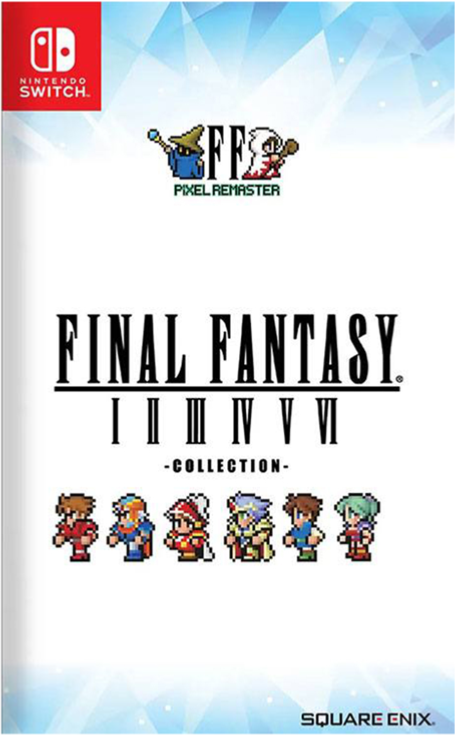 Final Fantasy I-VI Pixel Remaster Collection Nintendo SWITCH - Import Asie - Neuf