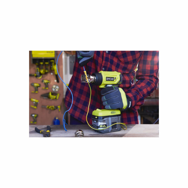 Pack Ryobi Pistolet À Air Chaud 18v R18hg-0 - 1 Batterie 2.0ah - 1 Chargeur Rapide R