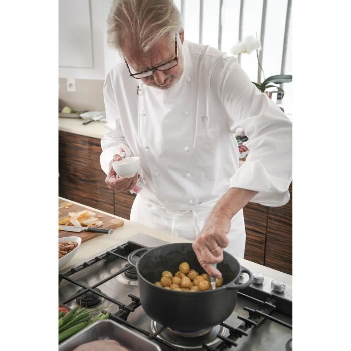 Tefal Cocottes Fonte Dacier Pierre Gagnaire Heritage - Ronde - 19 Cm -