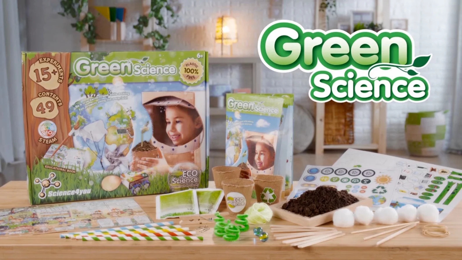 Create & Play Unisex Science4you Science Learning Activity Set