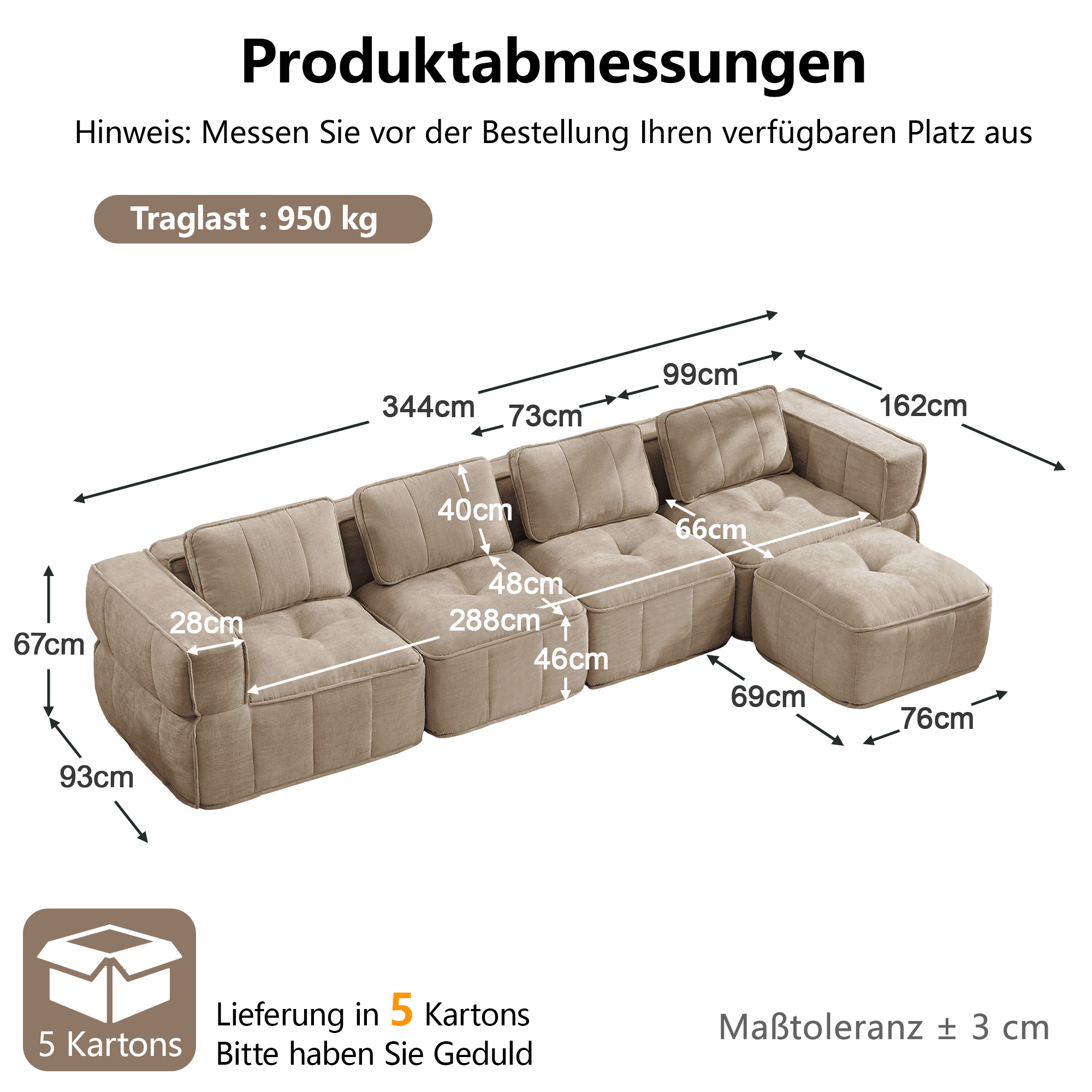 Dimensions du produit