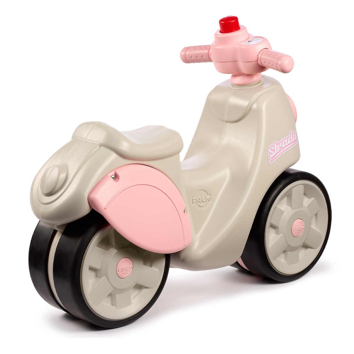 Porteur Scooter Strada - Fabriqué En France - Crème Et Rose