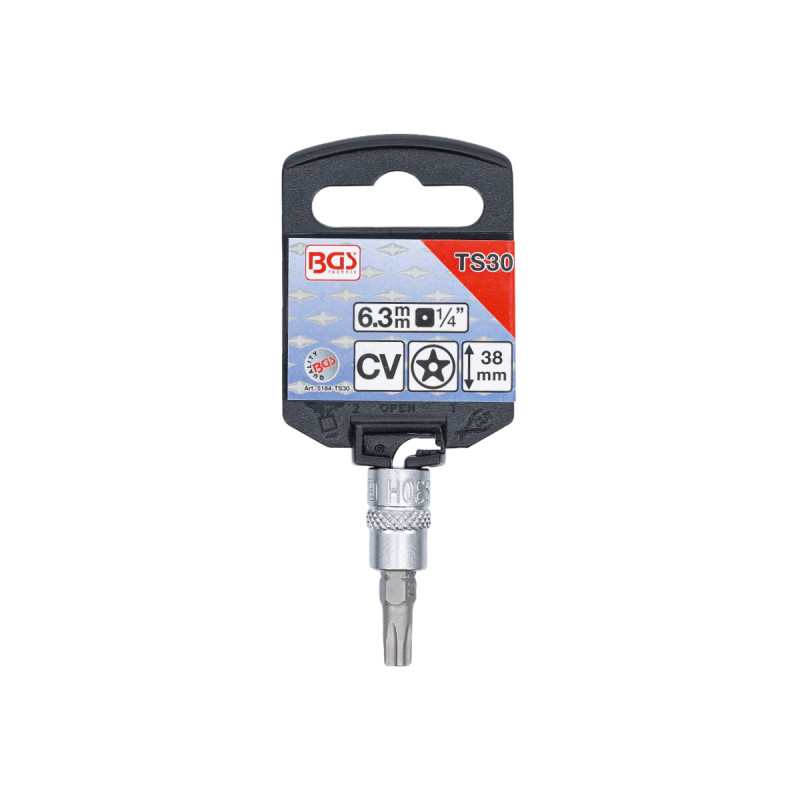 Douille À Embout Bgs Technic - 6,3 Mm - Torx Plus Ts30 - 5184-ts30