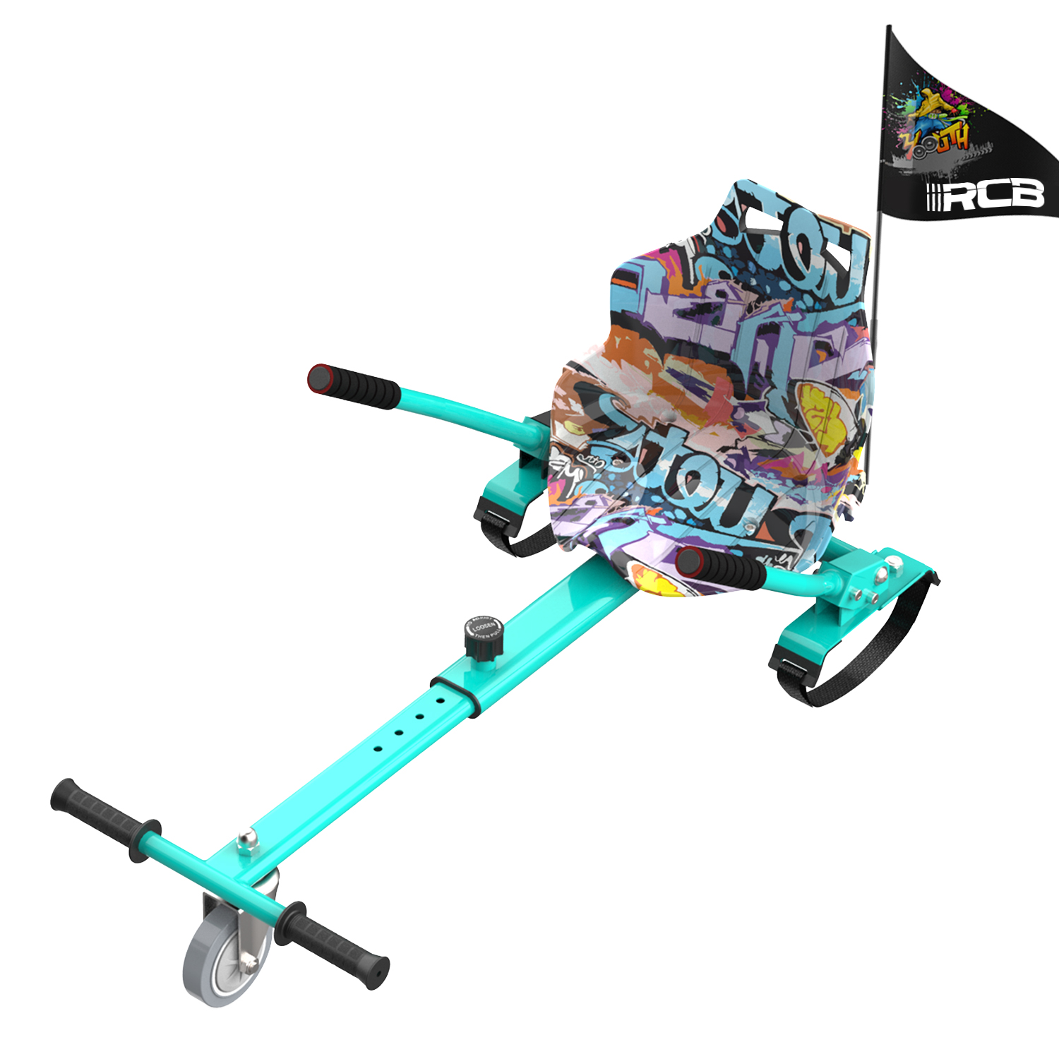 Hoverkart, Siège Hoverboard,convient À Hoverboard 6.5.8.5.10.inch，Vert