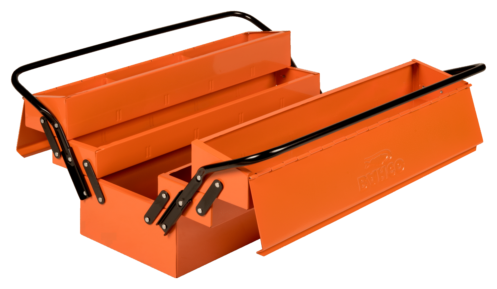Caisses À Outils Métalliques Avec 5 Compartiments 245x500x210 Mm 960100060 Bahco