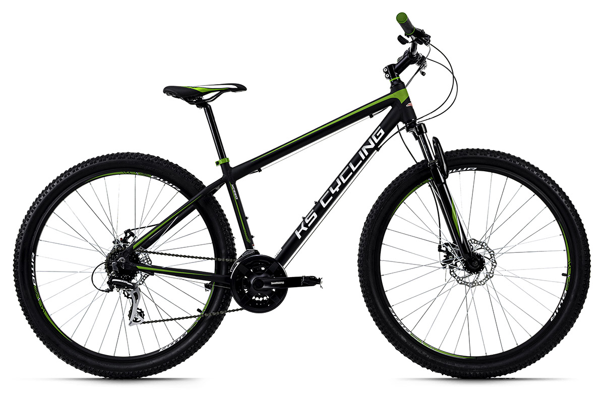 Vtt Semi-rigide 29'' Xceed Noir-vert Tc 42 Cm Ks Cycling