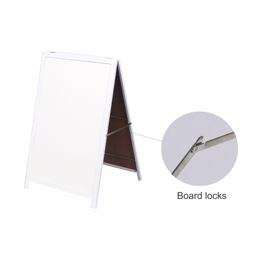 A-Frame Whiteboard (Non Mag Steel Frame 900*600mm)