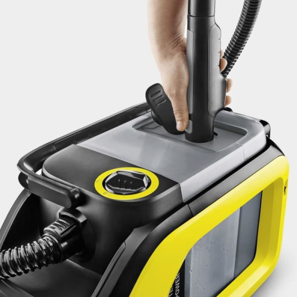 Balai Vapeur 17-en-1 - Nettoyeur Vapeur Multifonction Pour Sols, Canapés, Joints, 2 Niveaux Vapeur, 110°C