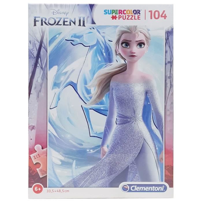 Clementoni - 27127 - 104 Pieces - La Reine Des Neiges 2