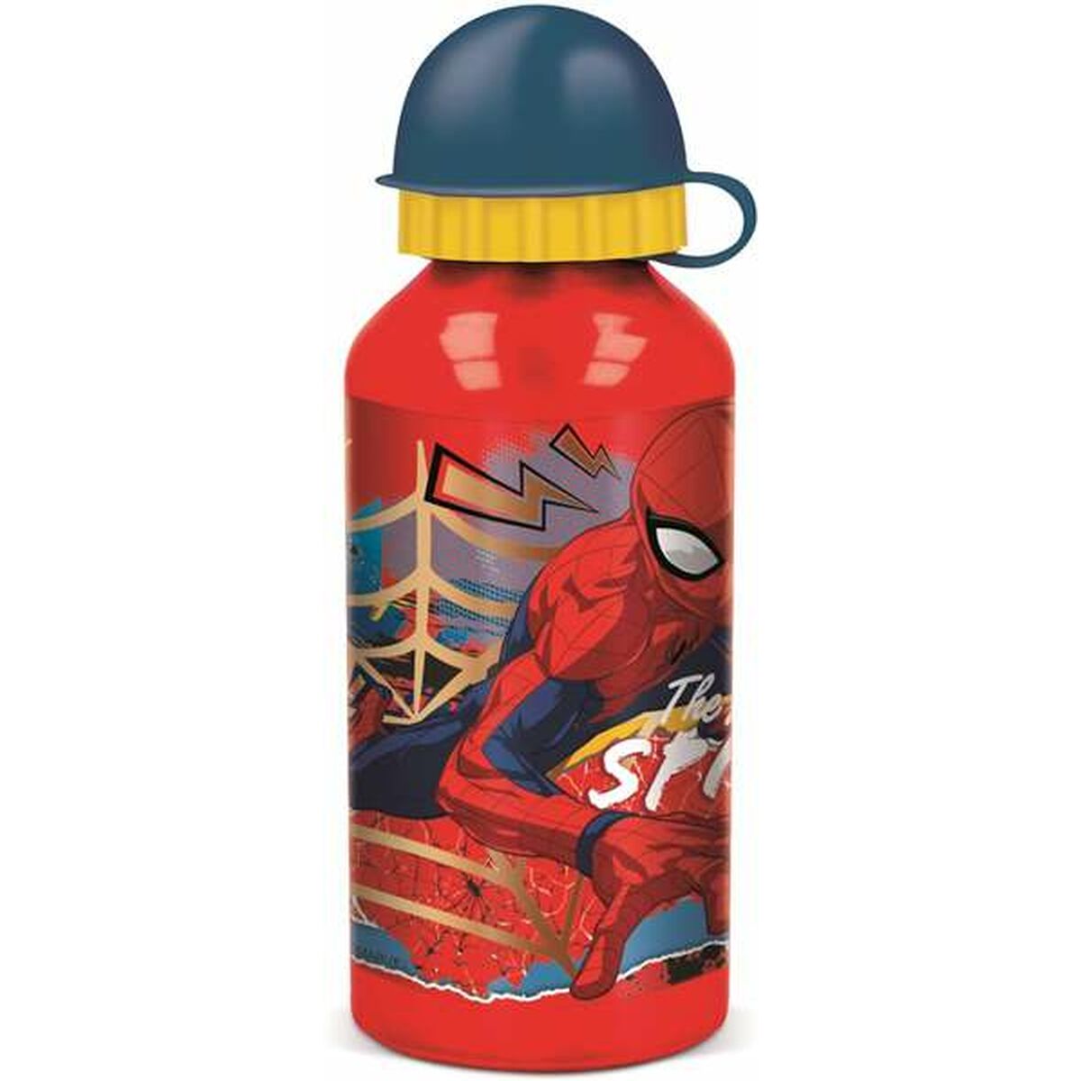 Bouteille D'eau Spider-man Moving Target Aluminium 400 Ml
