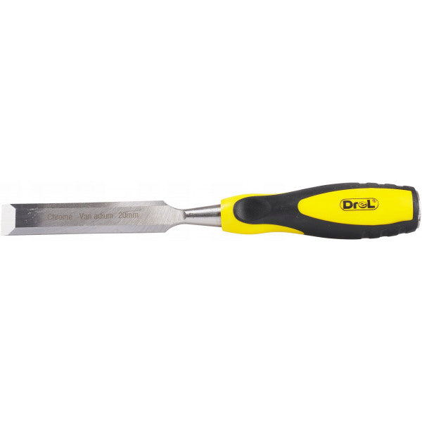 image: Image: Ciseau À Bois 20 Mm Manche Plastique Semi-circulai