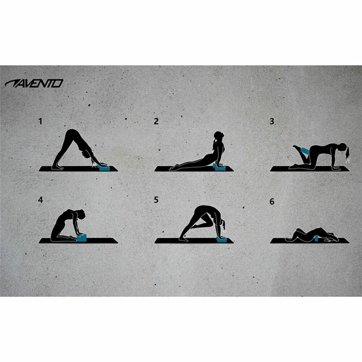 Blocs Pour Le Yoga Avento Sr042yapnk Rose (2 Pcs)