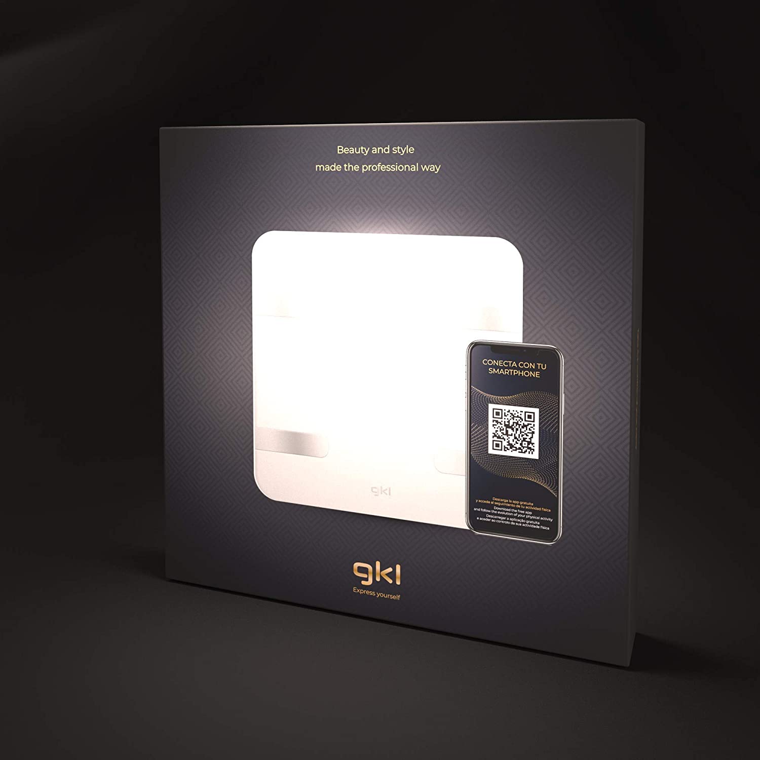 Balance De Fitness Gkl Avec Bluetooth Noir