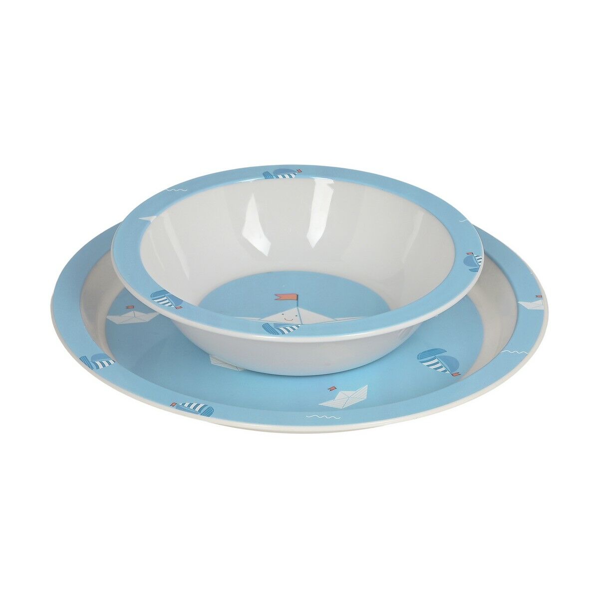 Ensemble Vaisselle Pour Enfants Safta Ship Polyuréthane (4 Pièces)