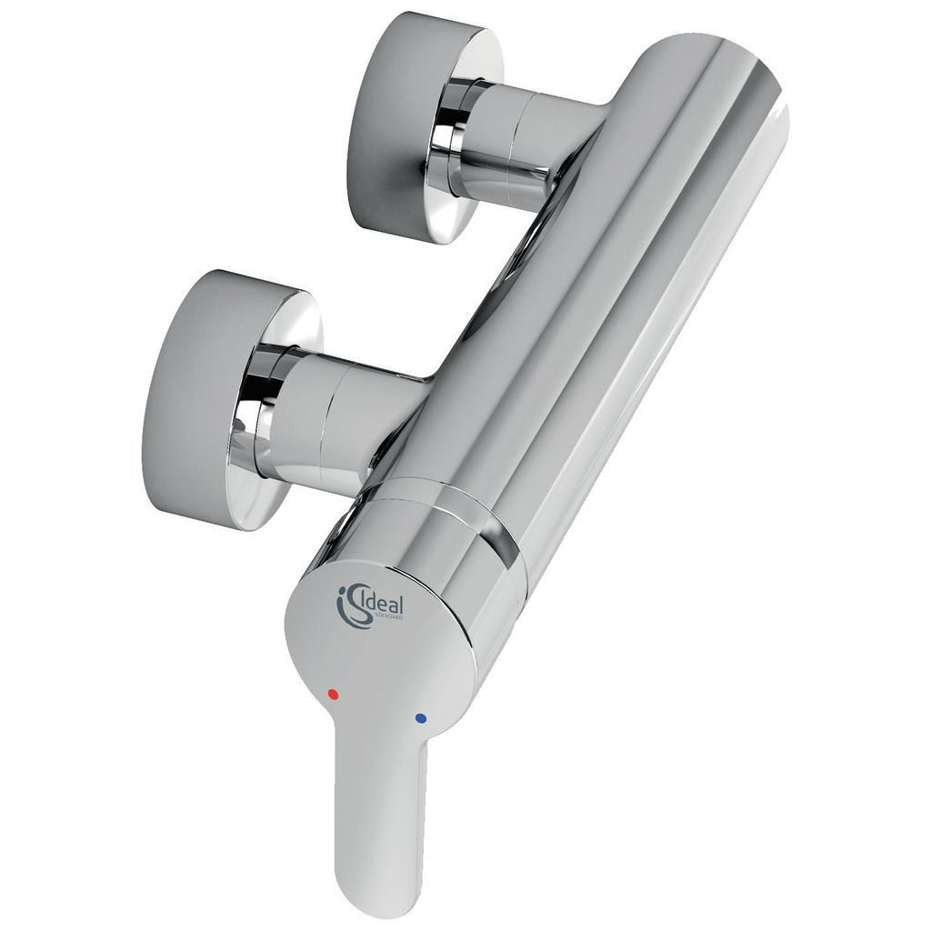 Ideal Standard - Mitigeur Douche Mural Connect Manette À Gauche Chromé - B9924aa Ideal Standard