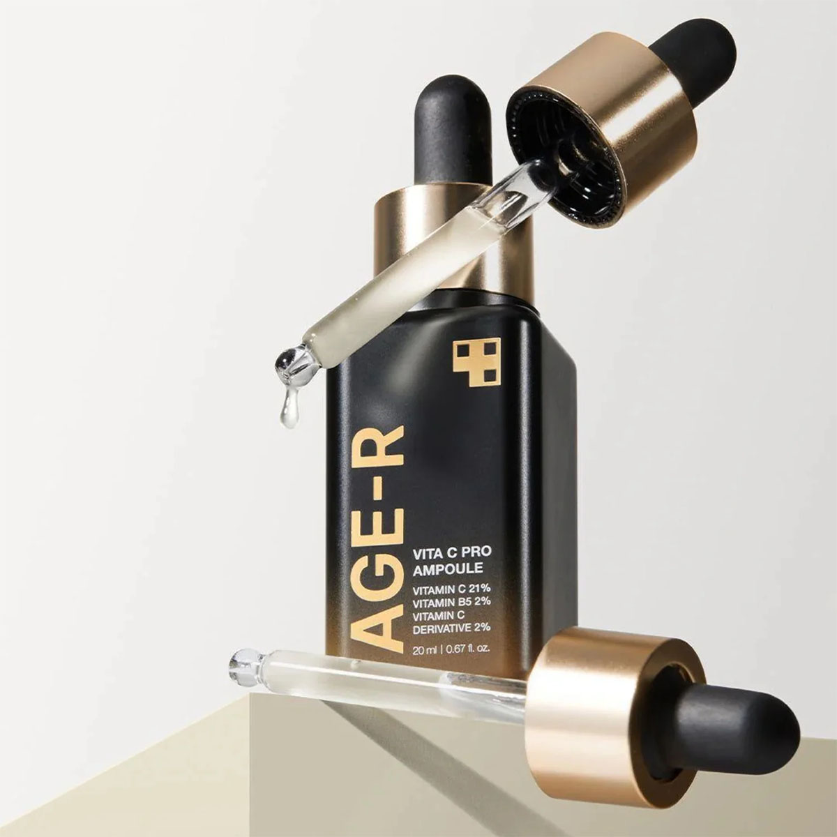 Použitie séra Medicube AGE-R Vita C Pro Ampoule