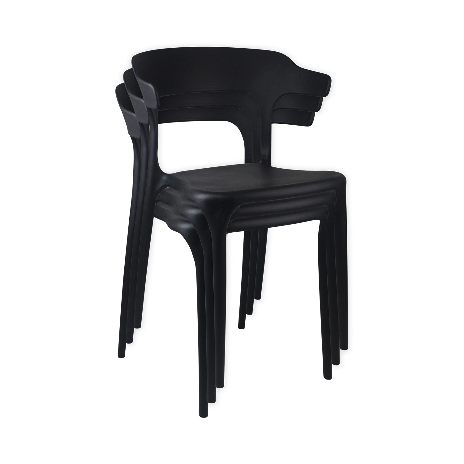 Chaise D'extérieur Empilable Madonna 74,3x47x47cm Thinia Home