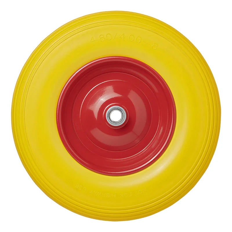 Roue Pu Avec Jante Métal 16 Pouce 4.00-8