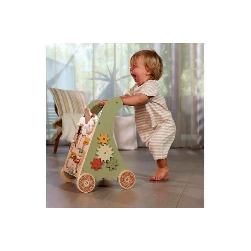 Tiny Love, Chariot De Marche En Bois, A Partir De 18 Mois, Boho Chic