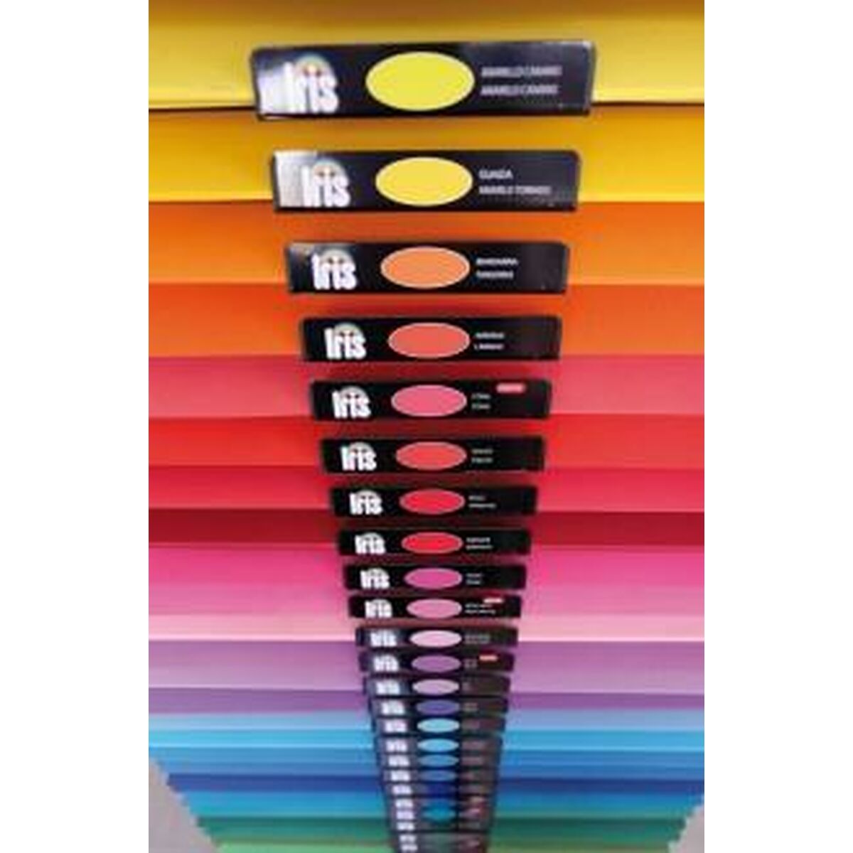 Papiers Carton Iris 29,7 X 42 Cm Rose (50 Unités)