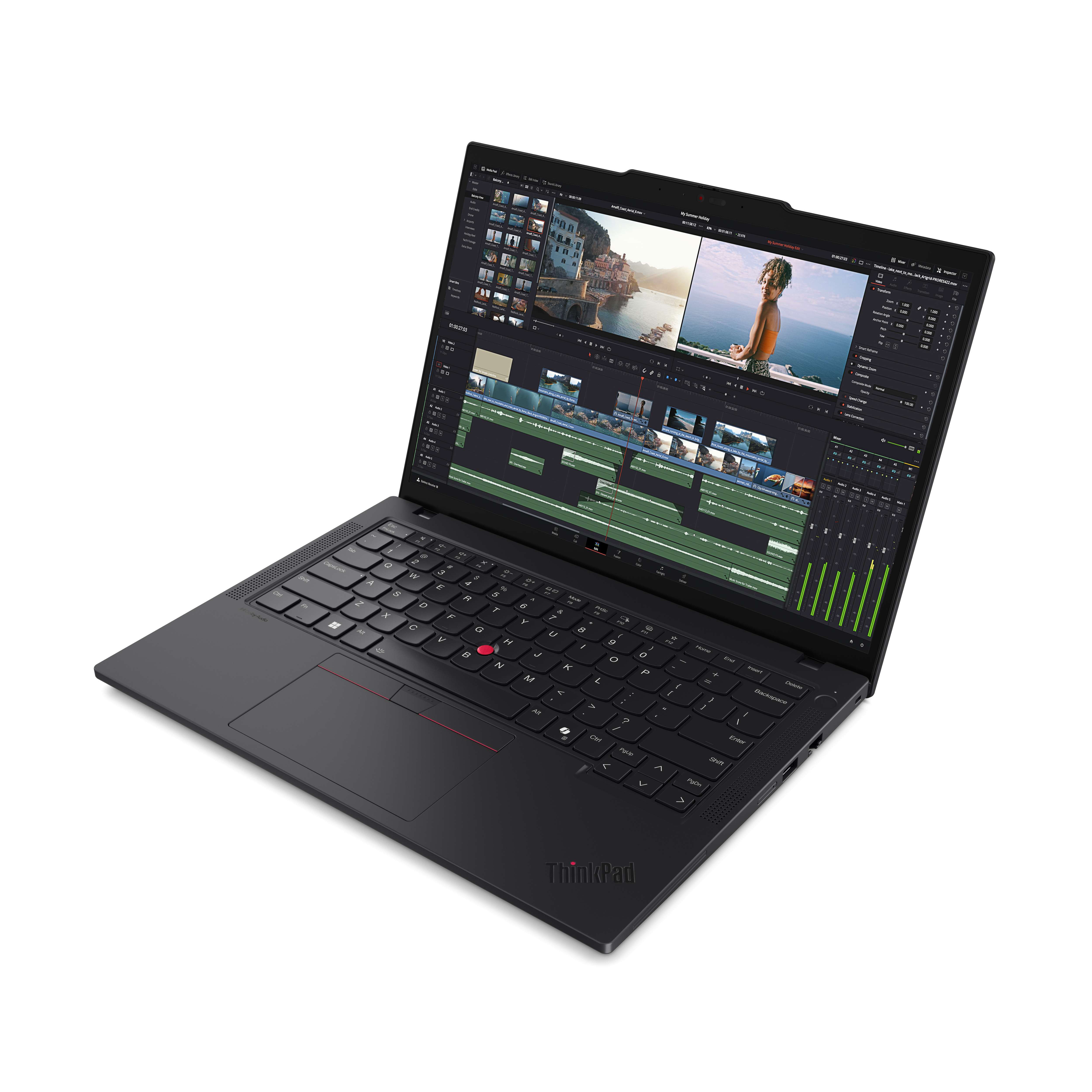 Lenovo ThinkPad P14s Gen 5 (AMD) AMD Ryzen™ 7 8840HS Estación de trabajo móvil 35,6 cm (14'') WUXGA 16 GB DDR5-SDRAM 512 GB SSD Wi-Fi 6E (802.11ax) Windows 11 Pro Negro