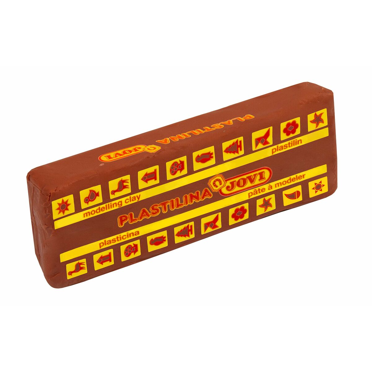 Barres De Pâte À Modeler Jovi School 150 G Marron 15 Unités
