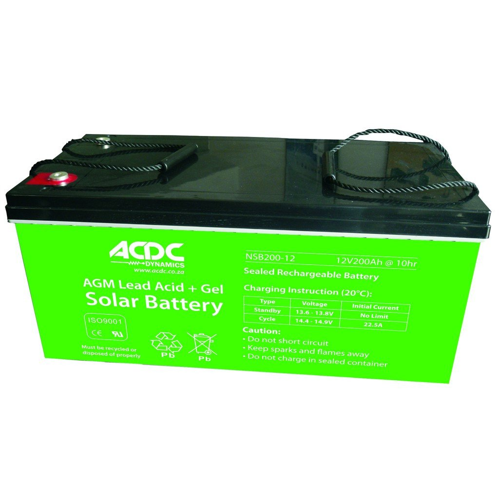 12V 65AH AGM Lead Acid and Gel Solar Battery