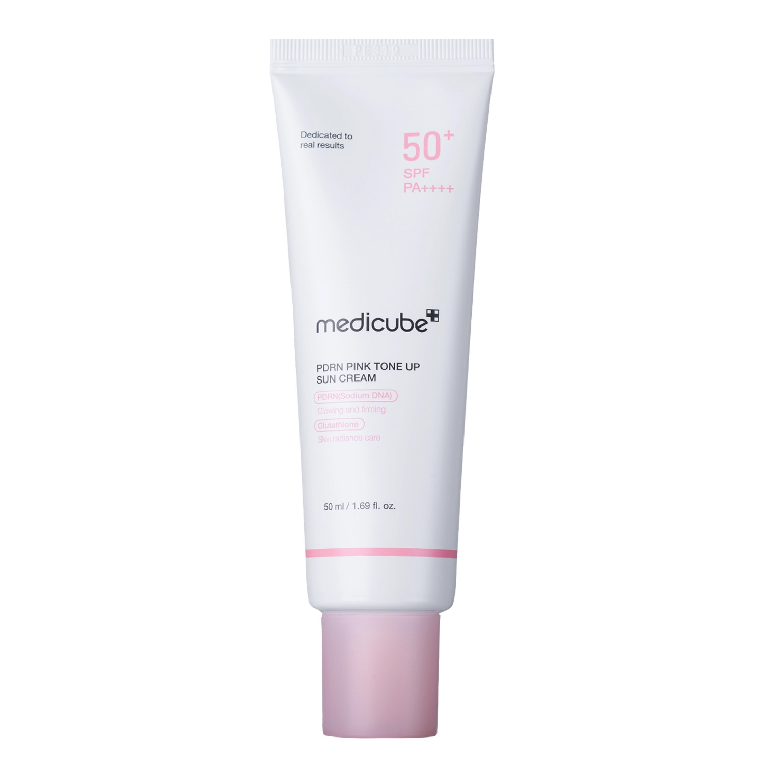 MEDICUBE PDRN Pink Tone Up Sun Cream SPF 50+ PA++++ – produktový obrázok 1