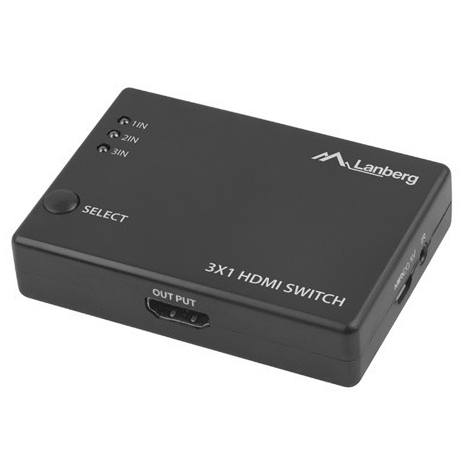 Switch Hdmi Lanberg Swv-hdmi-0003 Noir