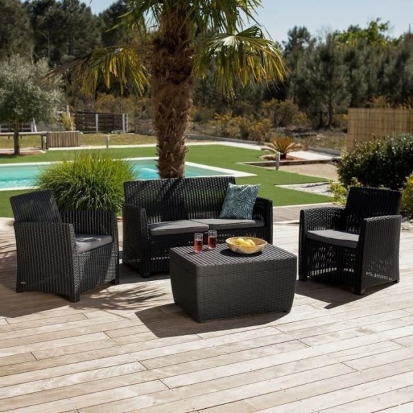 Salon Jardin Allibert Carrefour