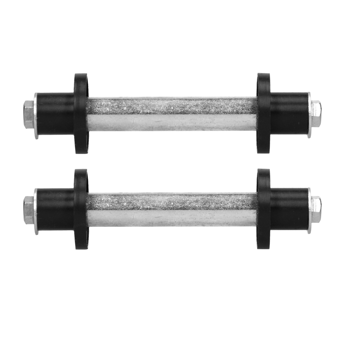 Essieu 20mm Sécurité Axe Brouette 20mm X 130mm M12 - Acier Galvanisé | Kit Essieu Roue 400mm Roue Brouette